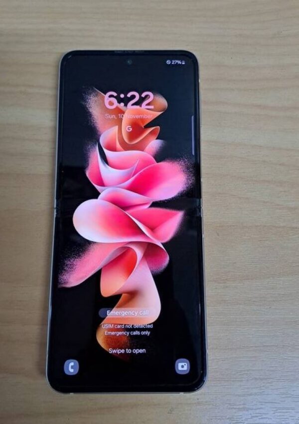 Samsung Galaxy Z Flip 3 5G 256GB + 8GB RAM White - Image 2