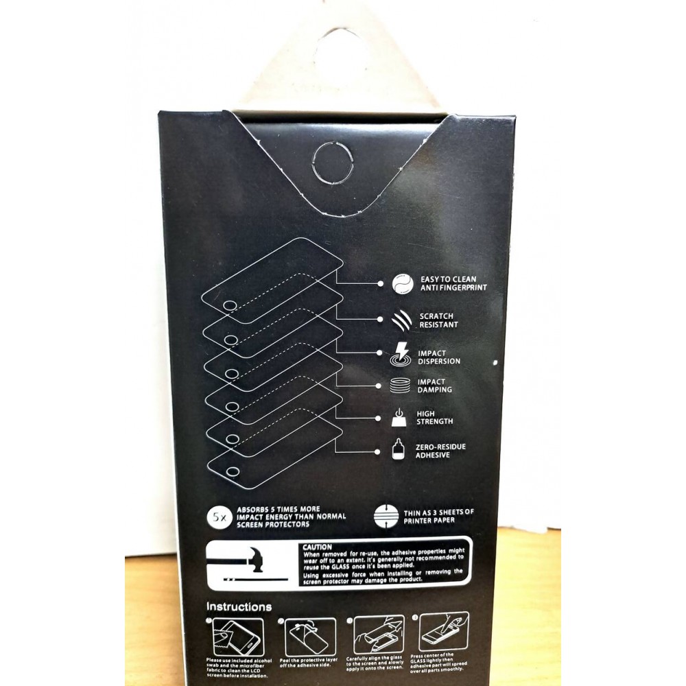 9H 0.3MM Clear Tempered Glass – iPhone 17 Pro - Image 3