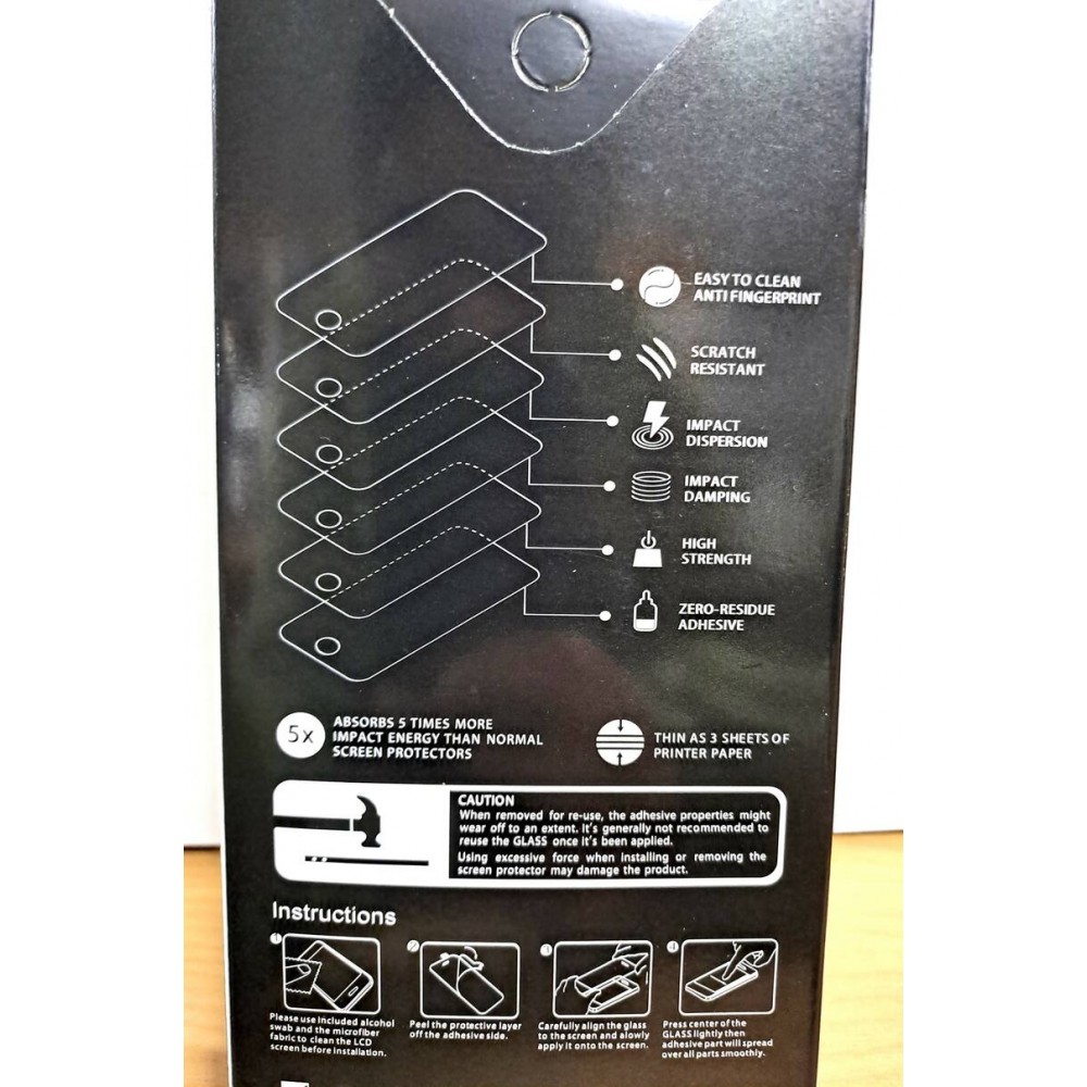 9H 0.3MM Clear Tempered Glass – iPhone 17 - Image 2