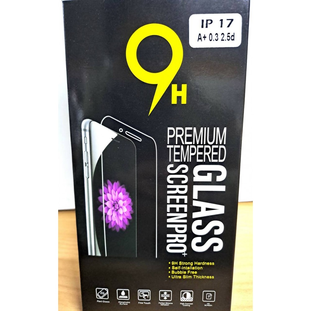 9H 0.3MM Clear Tempered Glass – iPhone 17 - Image 3