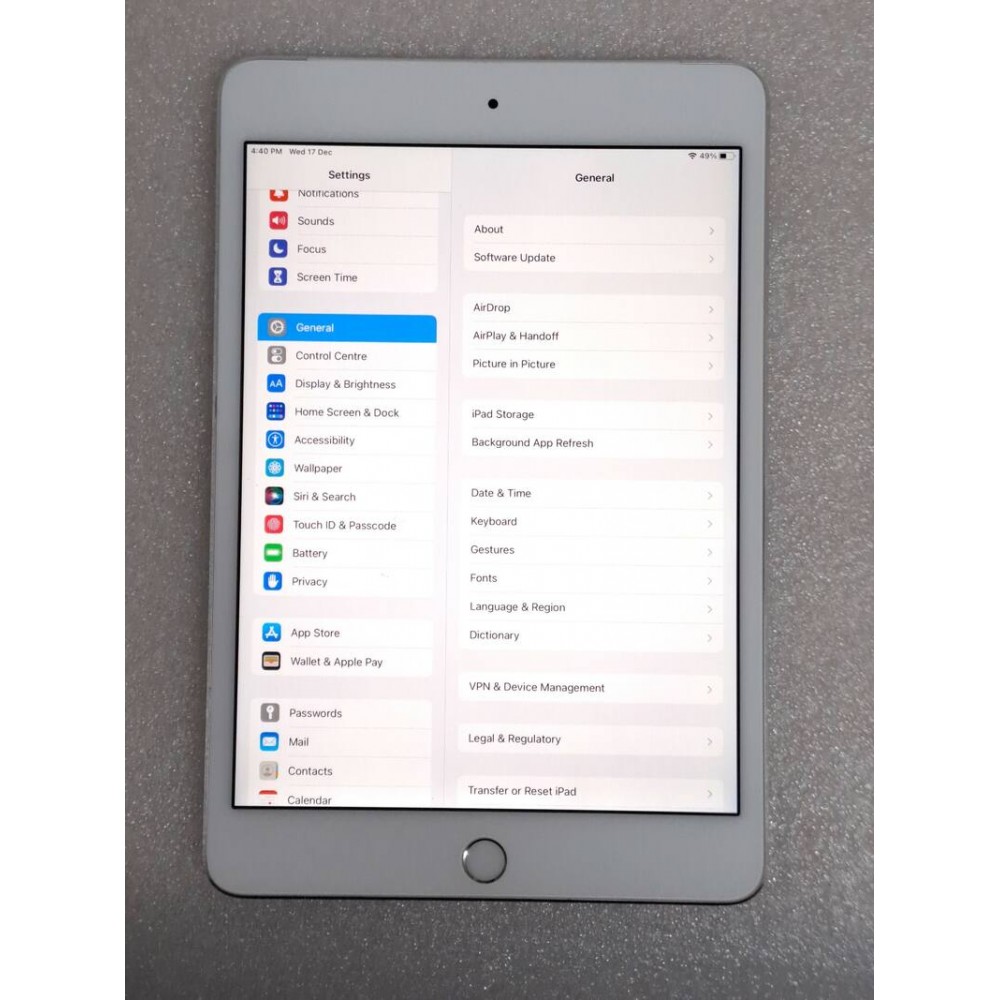 Apple iPad Mini 4 32GB Wi-Fi + Cellular – Silver – Very Good – FREE Case & FREE Shipping - Image 9