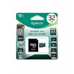 Apacer 32GB microSDHC UHS-I Class 10 Memory Card (AP32GMCSH10U1-R)