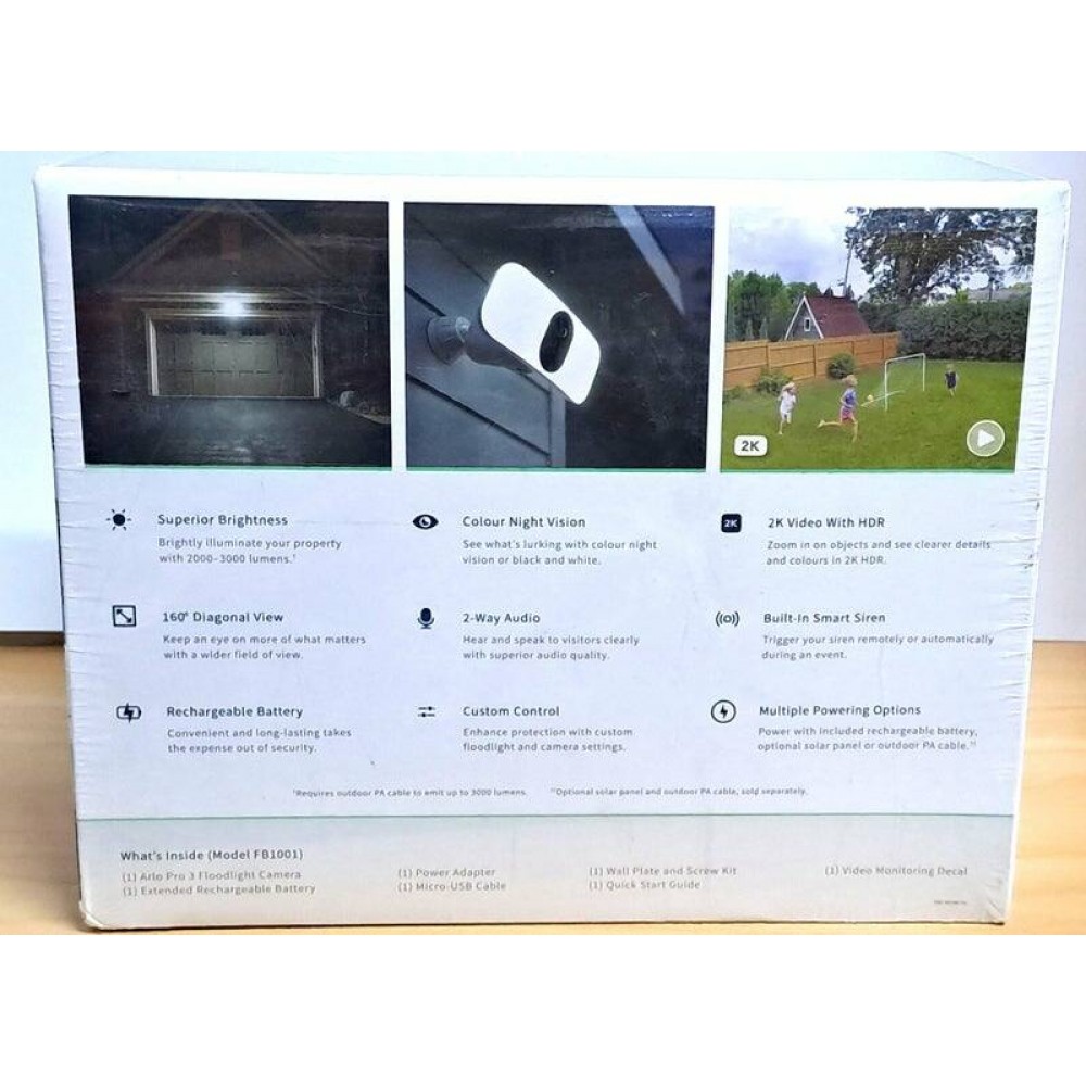 Arlo Pro 3 Floodlight – WiFi Battery Security Camera - Image 4